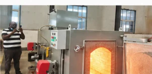 Incinerator furnace demonstration