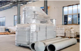 Incinerator protective wrapping