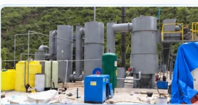 SMWI-30T municipal solid waste incinerator installed in Yunnan, China
